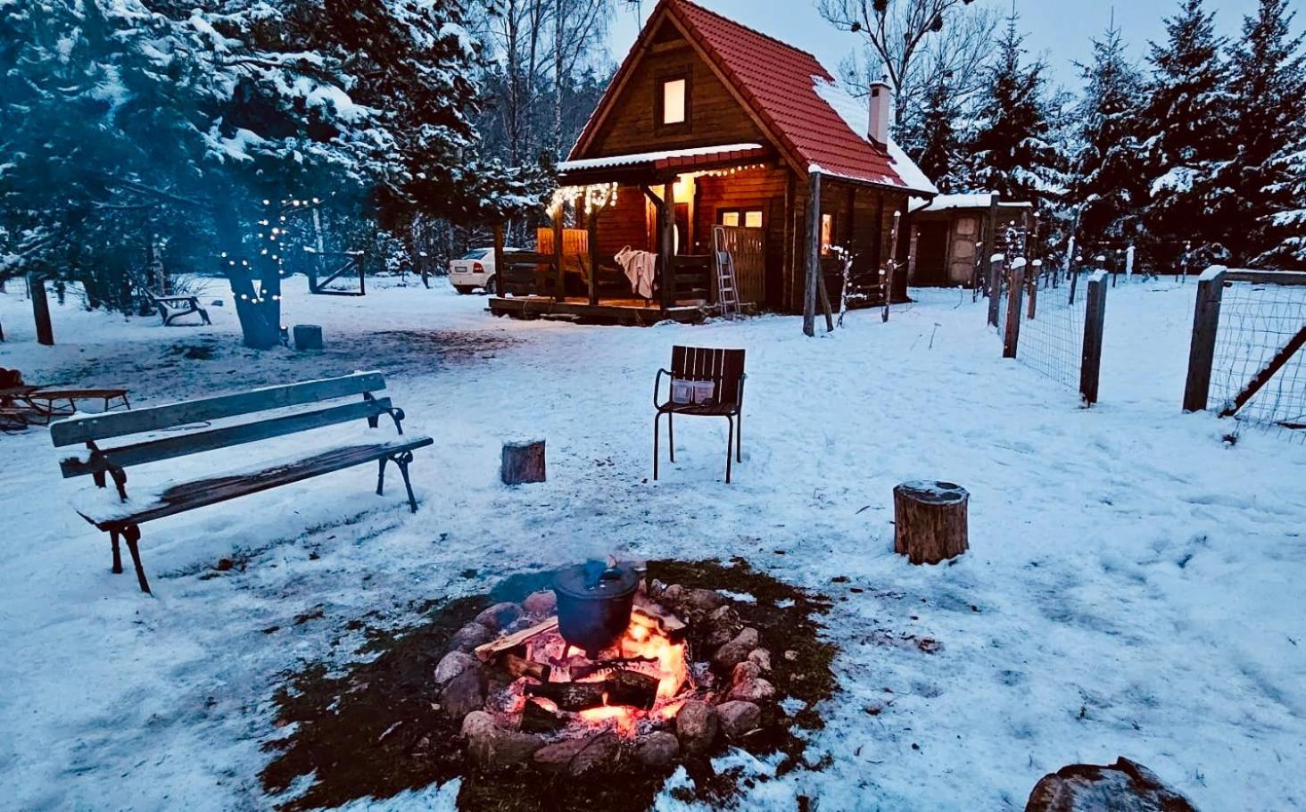 Domek Z Bala Mazury Orzyny Esterno foto